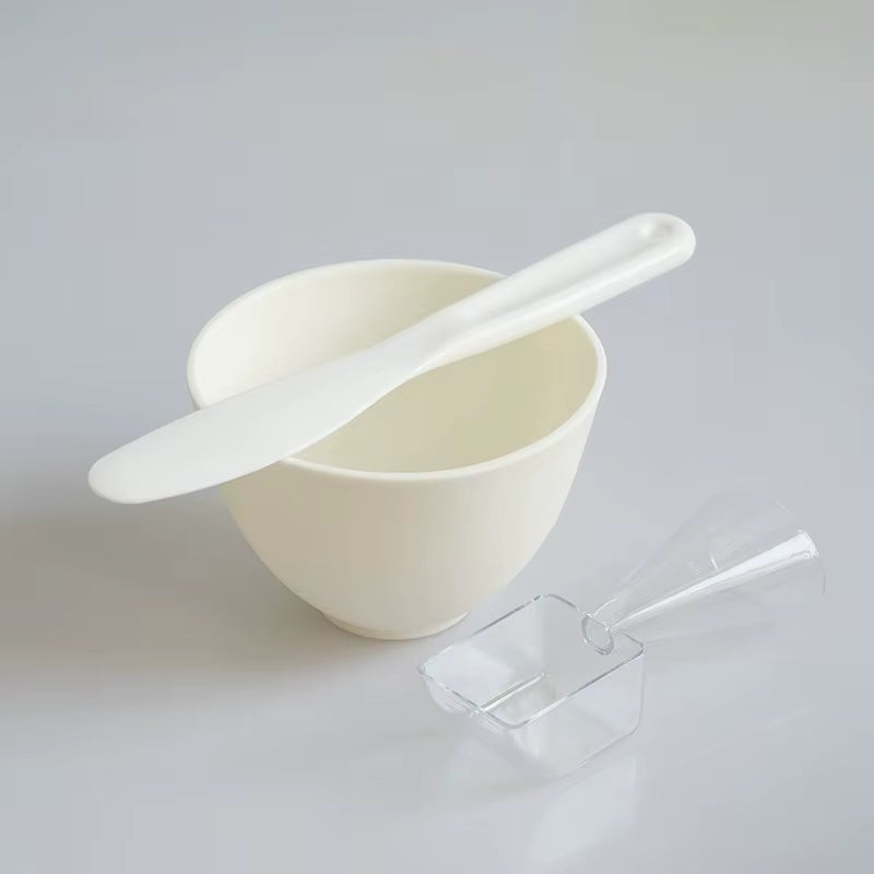 Silicone Face Mask Mixing Bowl Set Facial Skin Care Tools Kit Mask Brush Facial Applicator Spatula Measure Spoon Beauty Supplies