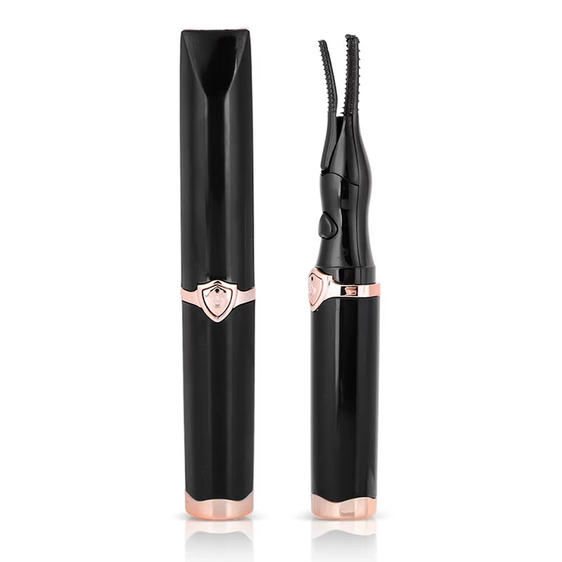 Heated Eyelash Curler USB Rechargeable Electric Eyelash Curler Long Lasting Quick Heating Natural Curl Eyelash Curler