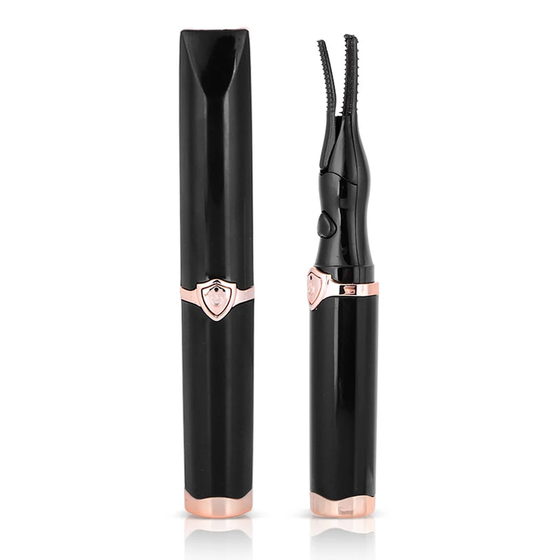 Heated Eyelash Curler USB Rechargeable Quick Heating Natural Curl Eyelash Curler Long Lasting for Quick Natural Curling