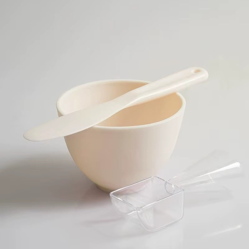 Silicone Face Mask Mixing Bowl Set Facial Skin Care Tools Kit Mask Brush Facial Applicator Spatula Measure Spoon Beauty Supplies