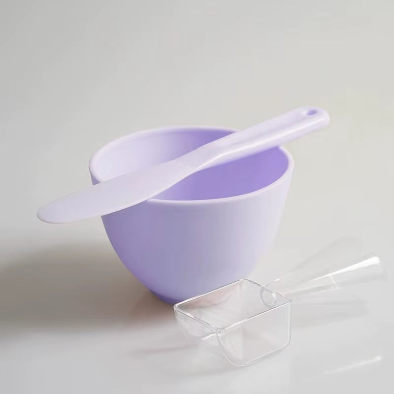 Silicone Face Mask Mixing Bowl Set Facial Skin Care Tools Kit Mask Brush Facial Applicator Spatula Measure Spoon Beauty Supplies